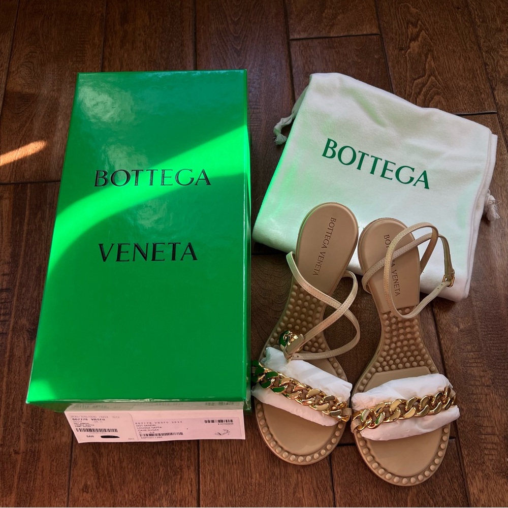‼️SOLD‼️ Bottega Veneta -  Dot Sandals Napa Leather